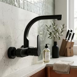 black-kitchen-faucet-modern-design